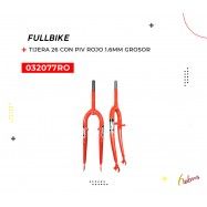 (032077RO) TIJERA 26 MTB C/PIVOTE ROJO 1.6MM GROSOR FULLBIKE
