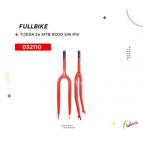(032110) TIJERA R24 MTB S/PIVOTE ROJO ADDO