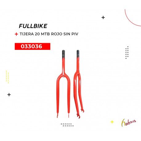 (033036) TIJERA R20 MTB S/PIVOTE ROJO ADDO