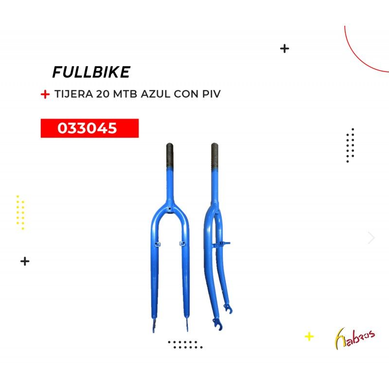 (033045) TIJERA R20 MTB C/PIVOTE AZUL ADDO