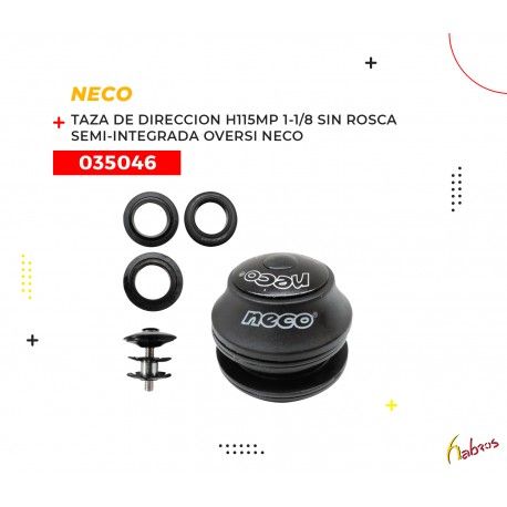 (035046) TAZA DIRECCIÓN NECO H115MP 1" 1/8 OVERSIZE