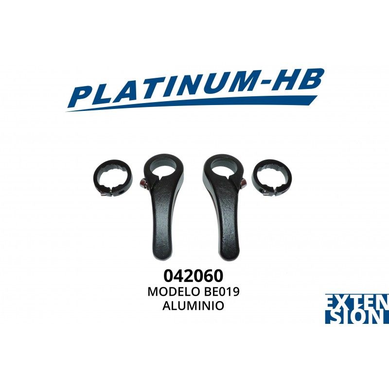 (042060) EXTENSION P/MANUBRIO ALUM NEGRO 019
