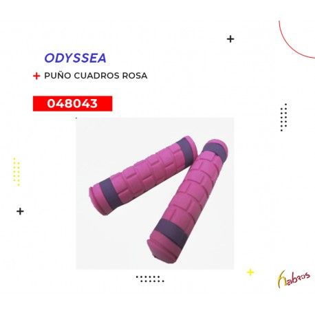 (048043)PUÑO ADYSSEA CUADROS ROSA