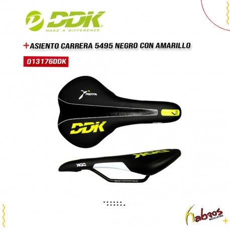 (013176DDK) ASIENTO DE CARRERA 5495 NEGRO /AMARILLO