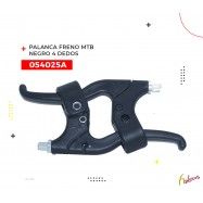 054025A (PALANCA FRENO MTB NEGRO 4 DEDOS NEGRO)