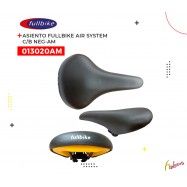 013020AM (ASIENTO FULLBIKE AIR SYSTEM NEGRO-AMARILLO  CON BROCHE)