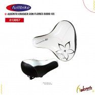 013057 - ASIENTO FULLBIKE CRUSIER CON FLORES 6006-55 20