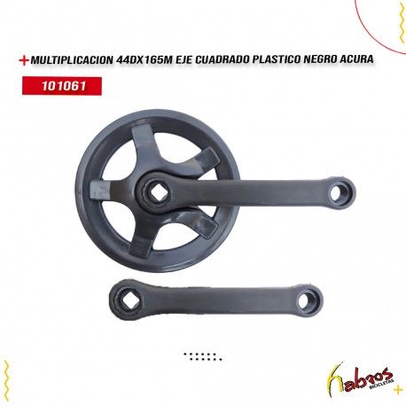 (101061) MULTIPLICACION 44DX165mm PLASTICO EJE CUADRADO