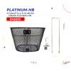 (048293) CANASTILLA R-16  NEGRO C/BASE