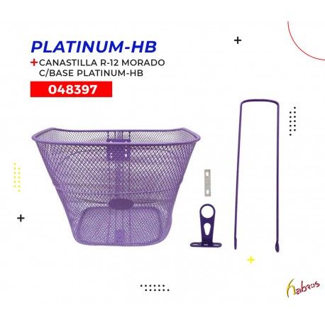 (048397) CANASTILLA R-12 CBASE MORADO ADDO
