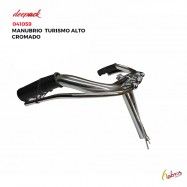 (041059) MANUBRIO TURISMO ALTO CROMADO dp