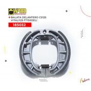 185032 - BALATA DELANTERA CS125,VITALI125,FT150deli 100*