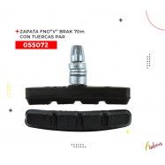 (055072) ZAPATA PARA FRENO "V" BRAKE 70MM TUERCA BS07