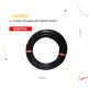 (056074) FUNDA PARA CABLE DE FRENO 4.8 MM NEGRO 25 MTS CH