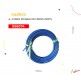 (056074A)  FUNDA PARA CABLE DE FRENO 4.8 MM AZUL 25MTS CH