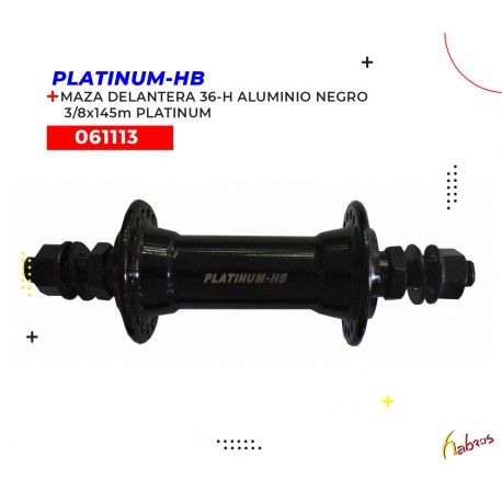 (061113) MAZA DEL 36 - H ALUMINIO PLATINUM HB