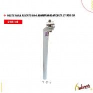 (016116) POSTE P/ASTO 014 ALUM BLANC 27.2*300