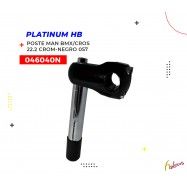 (046040N) POSTE MAN BMX/CROS 22.2 CROM-NEG
