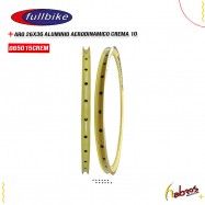 (085015CREM) ARO R-26-36 ALUMINIO AERODINAMICO CREMA FULLBIKE