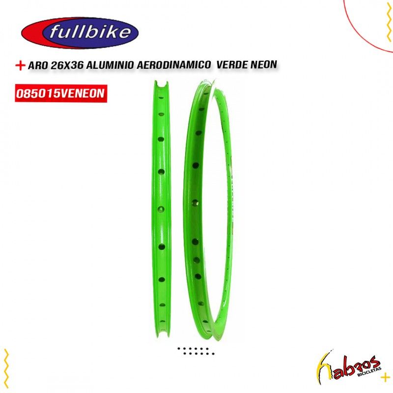 085015VENEON (ARO 26-36 AL AERO FULLBIKE VERDE)