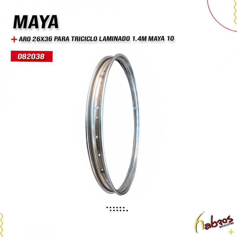 (082038)ARO 26X36H P/TRICICL LAMIN 1.4m MAYA