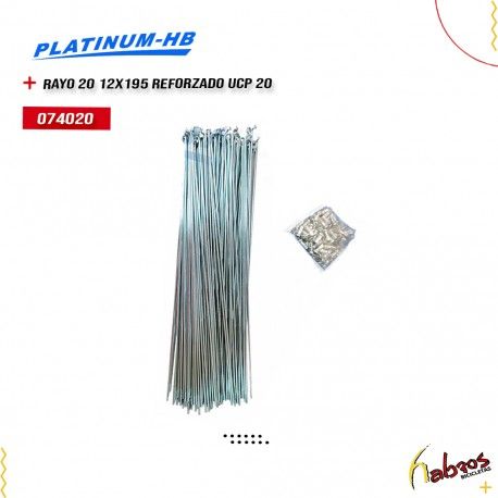 (074020) RAYO-20 12X195 REFORZADO UCP PLATINUM-HB