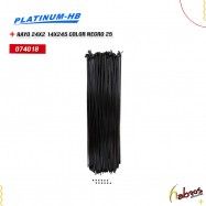 (074018) RAYO R-24X2.0 14X245MM NEGRO PLATINUM-HB