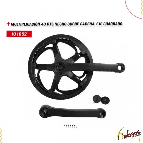 101052 - MULTIPLICACION 48DX170M PLASTICO EJE CUADRADO CUBRECADENA 20