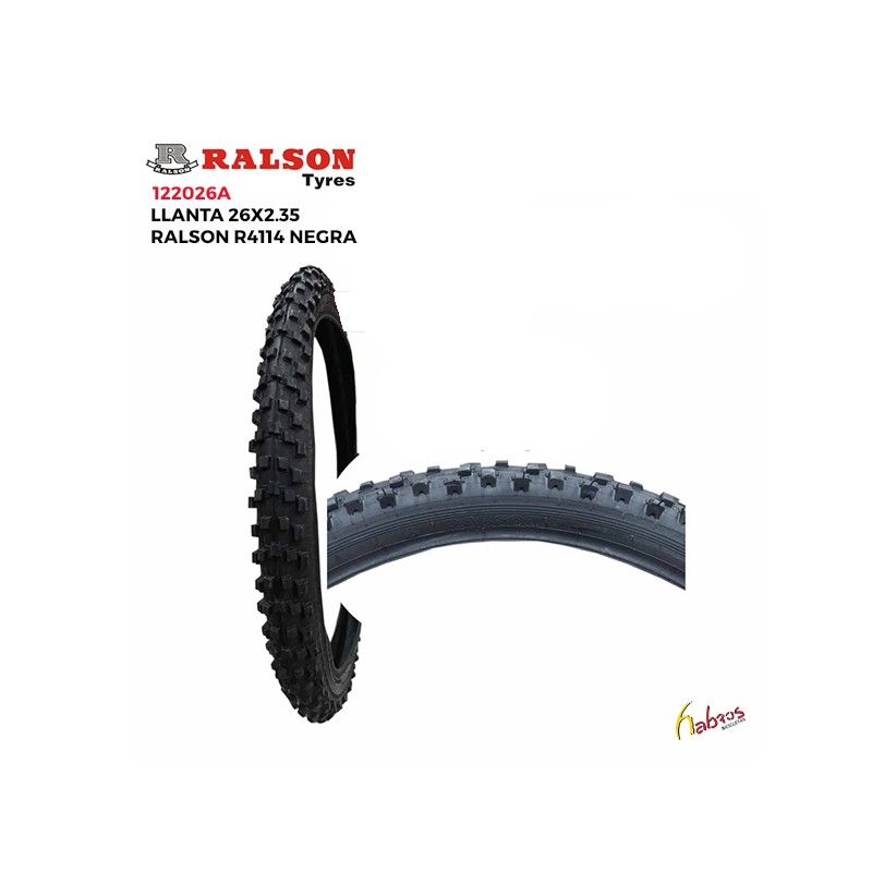 (122026A) LLANTA 26X2.36 R-4114 NEGRA RALSON