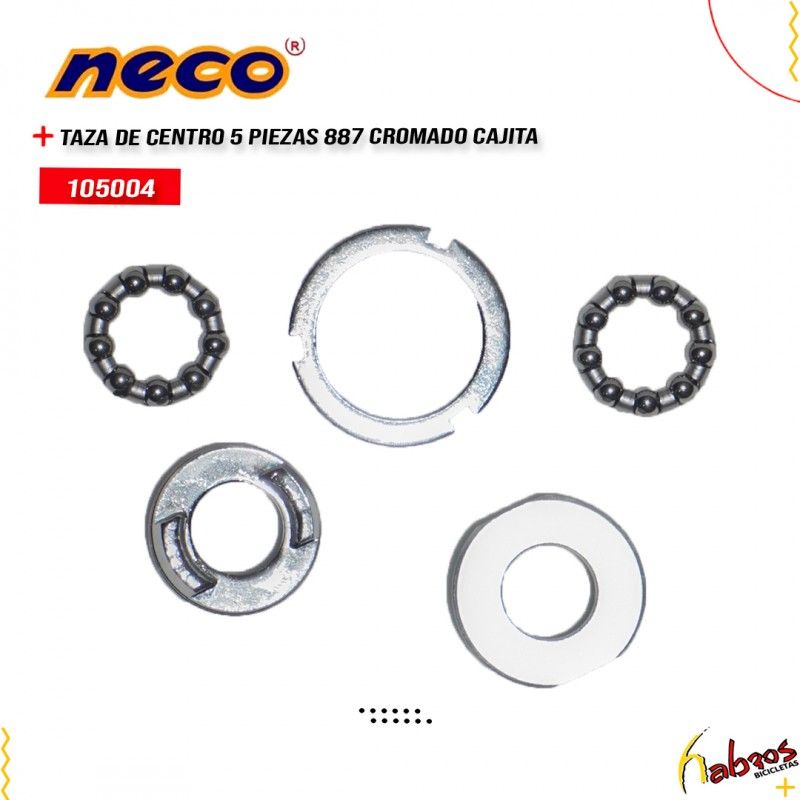 (105004) TAZAS CENTR NECO 5 PC CP 887 cajita 100