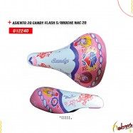 (012240) ASIENTO R-20 CANDY FLASH SIN BROCHE CON TAPA SELLADO NAC