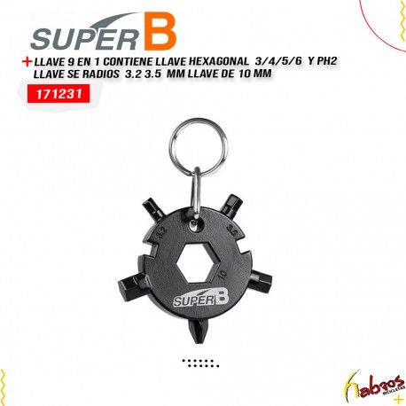 (171231)MULTIHERRAMIENTA SUPER B  9 EN 1