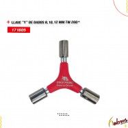(171605) LLAVE "Y" DE DADOS 8,10,12 MM