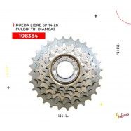 (108384) RUEDA LIBRE 6P 14-28 FULL BIKE-TRI-DIAM CAJA 50
