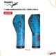 (047202) PUÑOS PROPALM NEGRO - AZUL 130MM CON ARILLO