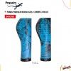 (047202) PUÑOS PROPALM NEGRO - AZUL 130MM CON ARILLO