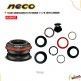 (035032)TAZA DE DIRECCION NECO H176 NEG 1"1/8 tapacarbon