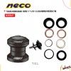 (035041) TAZA DIR NECO H282 1"1/8-1.5 ALUM NEG