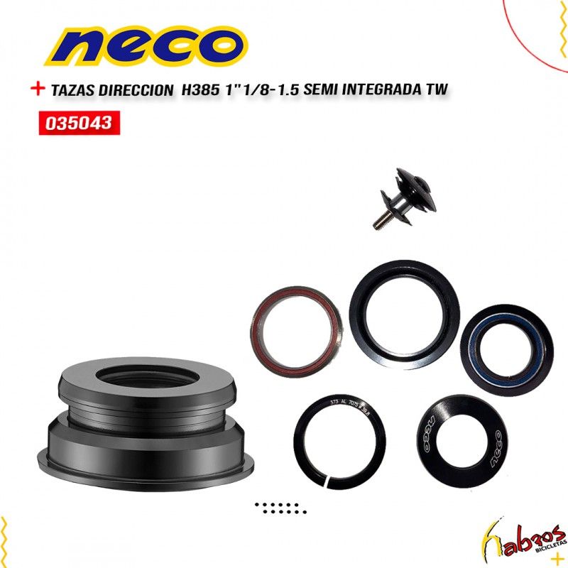 (035043) TAZA DIR NECO H385 1"1/8-1.5 SEMI TW