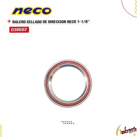 (038002) BALERO SELLADO DE DIRECCIÓN NECO 1-1/8"