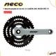 (102222A) MULTIPLICADOR TRIPLE PLS NECO 3001NEGRO-GRIS
