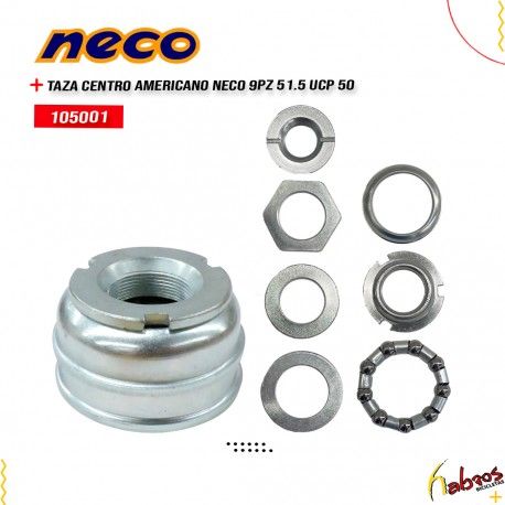(105001) TAZAS CENTRO AMERIC NECO 9 PZ  51.5