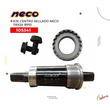 (105341) EJE DE CENTRO SELLADO 116X24 B910 NECO CAJITA