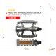 (112041) PEDAL MTB NECO WP895 ALUM C/B 9/16