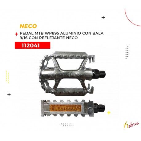 (112041) PEDAL MTB NECO WP895 ALUM C/B 9/16