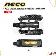 (112042) PEDAL DE ALUMINIO CON PLASTICO CITY BIKE 940-1 NECO 1/2