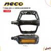 (112046) PEDAL MTB 1/2 NECO WP303 ALUMINIO NEGRO