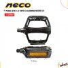(112054) PEDAL MTB 1/2 NECO WP313 ALUM NEG