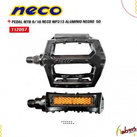 (112057) PEDAL MTB WP313 ALUMINIO CON BALA 9/16 CON REFLEJANTE