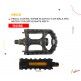 (114166)PEDAL INFANTIL NECO WP188  9/16 negro